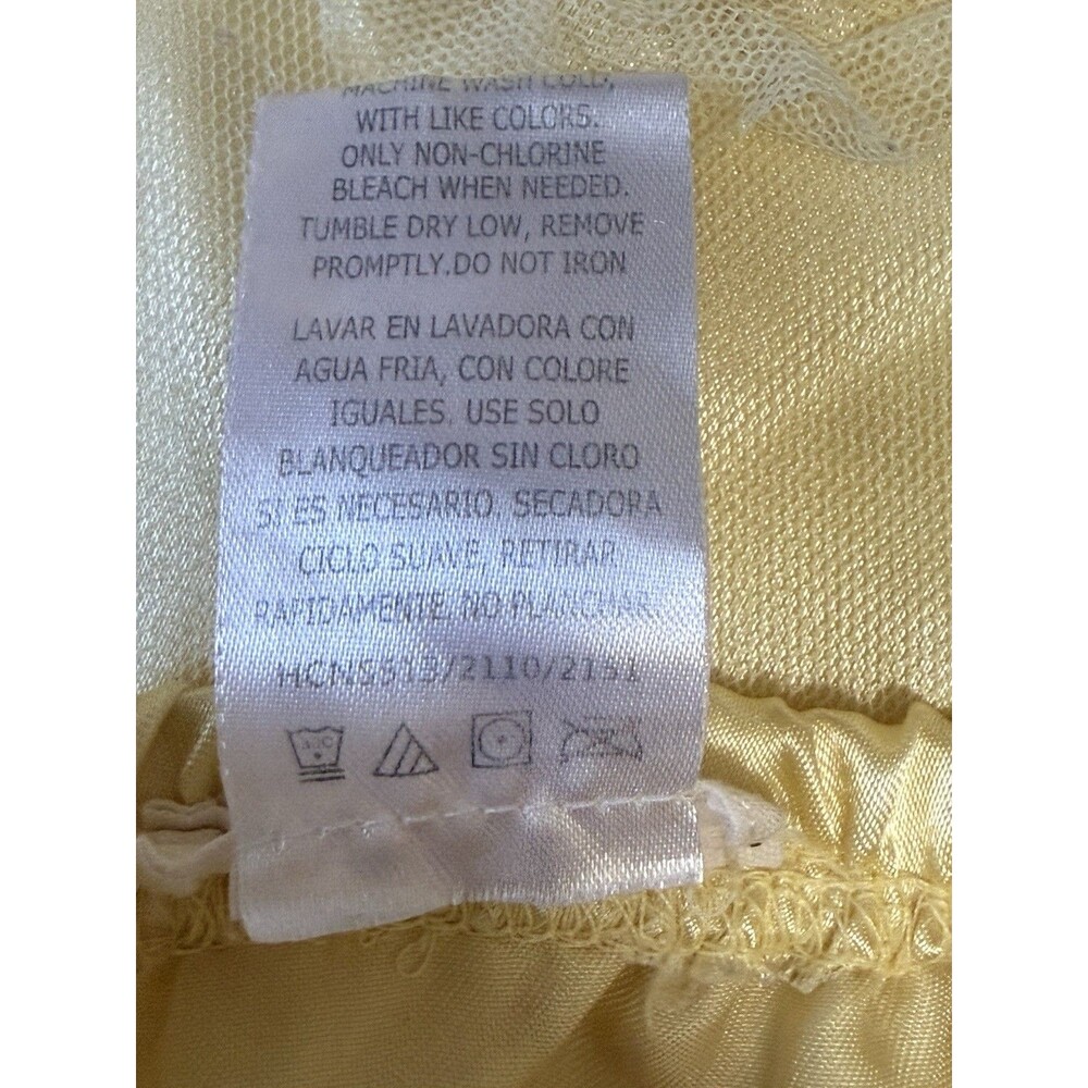 Nannette Baby 12M Butter Yellow Tulle Rosette Party Dress Bloomers Twins - Picture 10 of 16